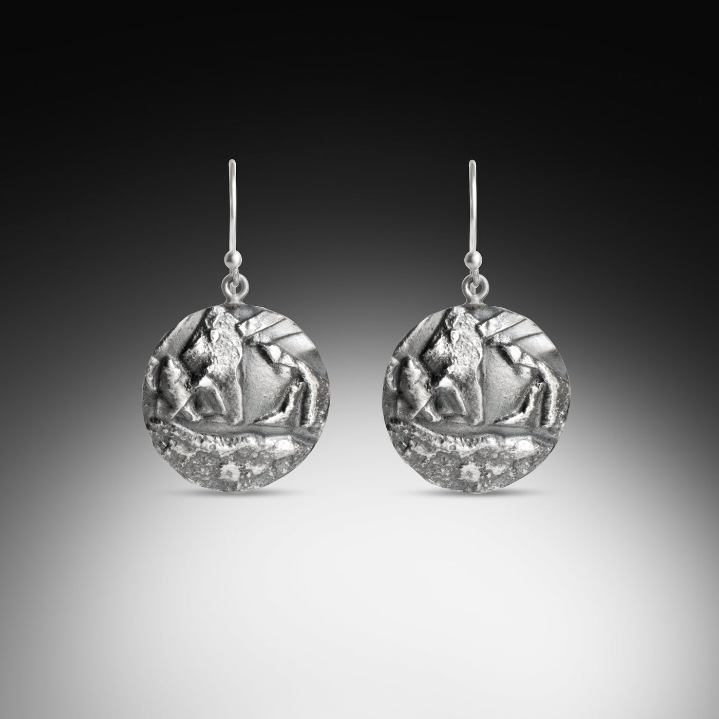 Convex Textural Earrings
