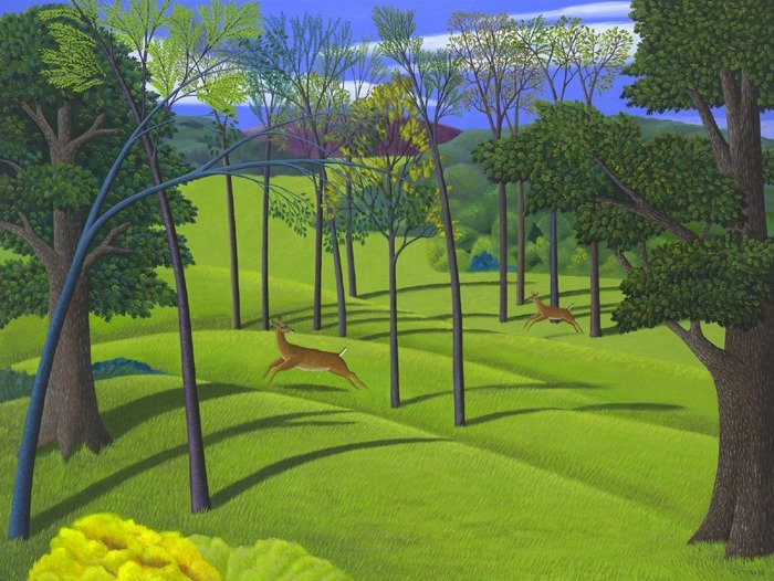 Running Deer