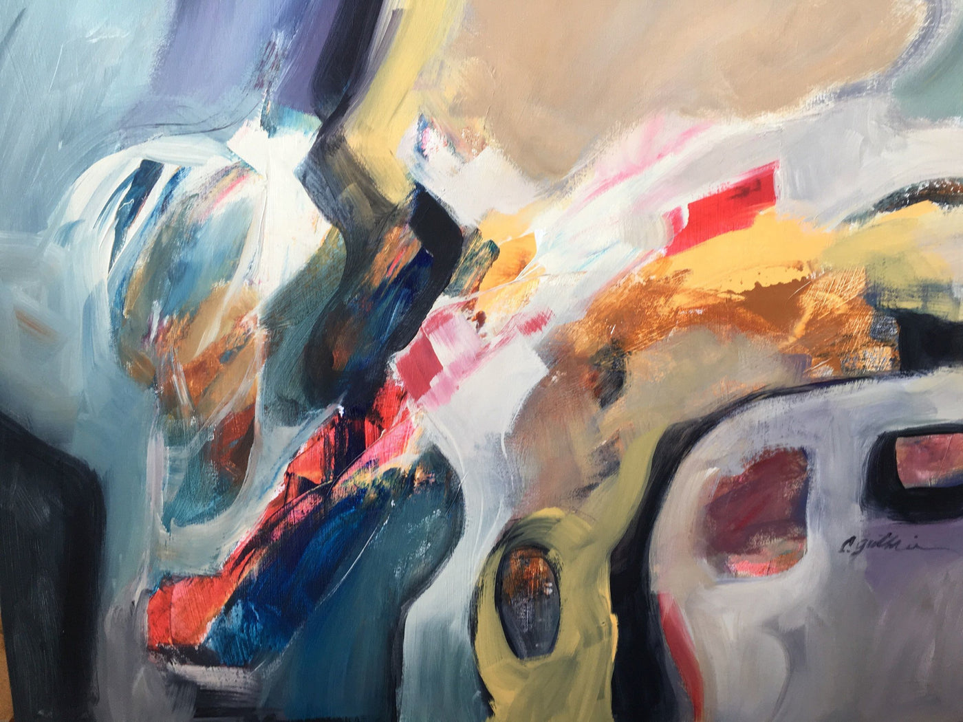Abstract Airplane View