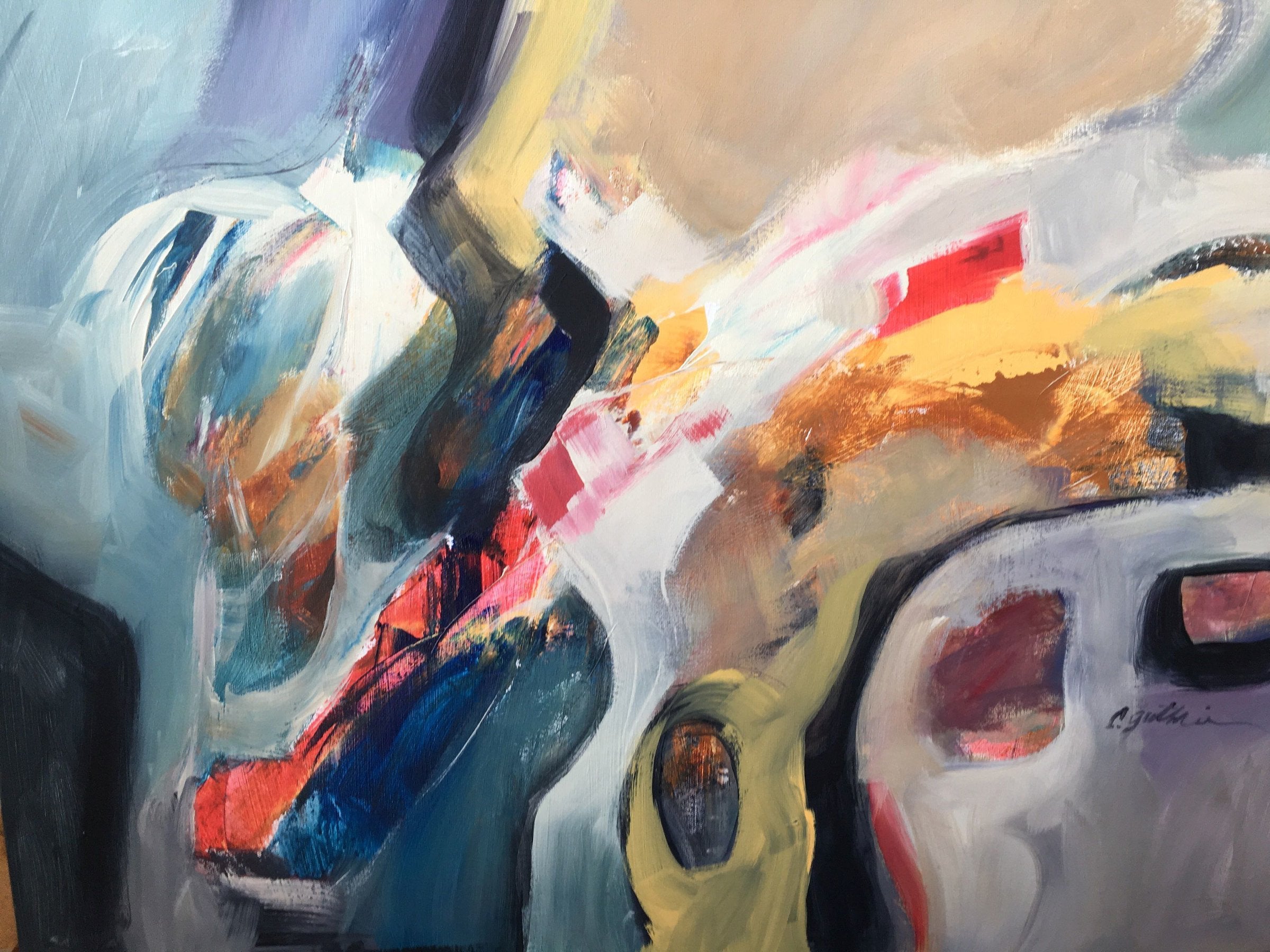 Abstract Airplane View