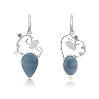Blue Opal Daydream Earrings