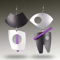 Black, Silver & Violet
