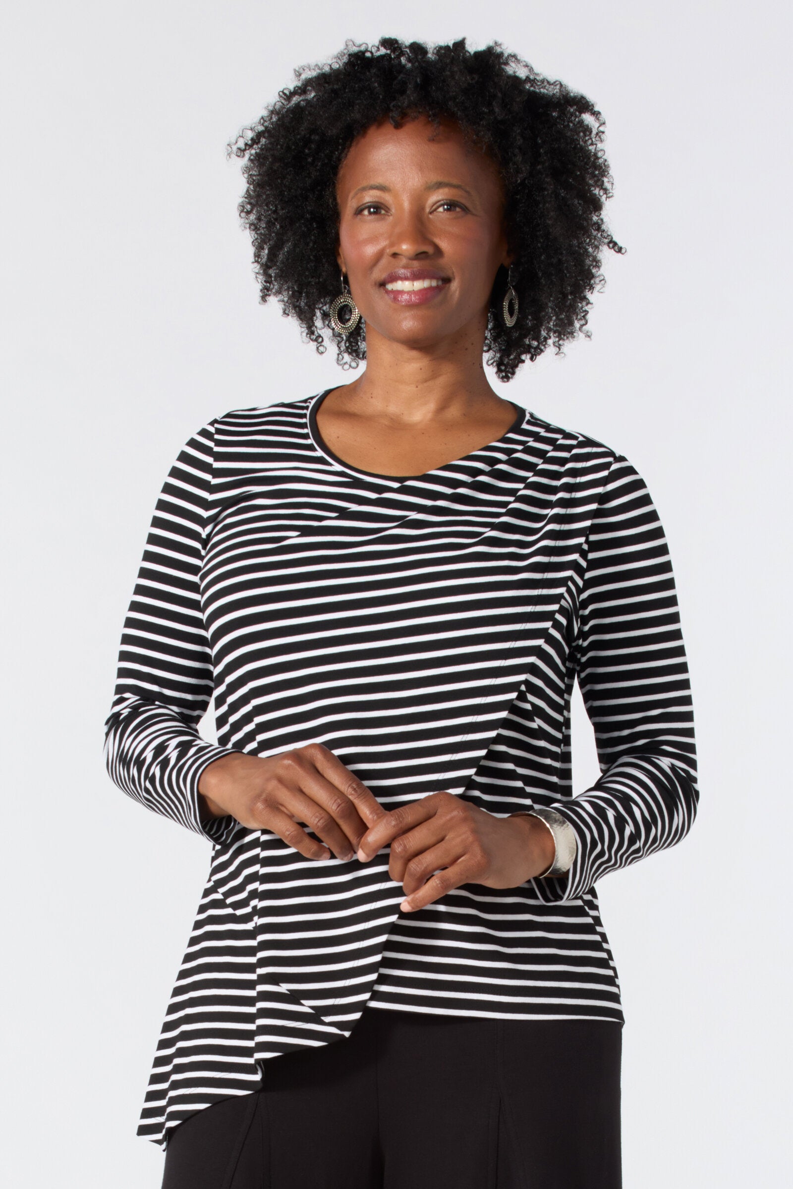 Black/White Stripe