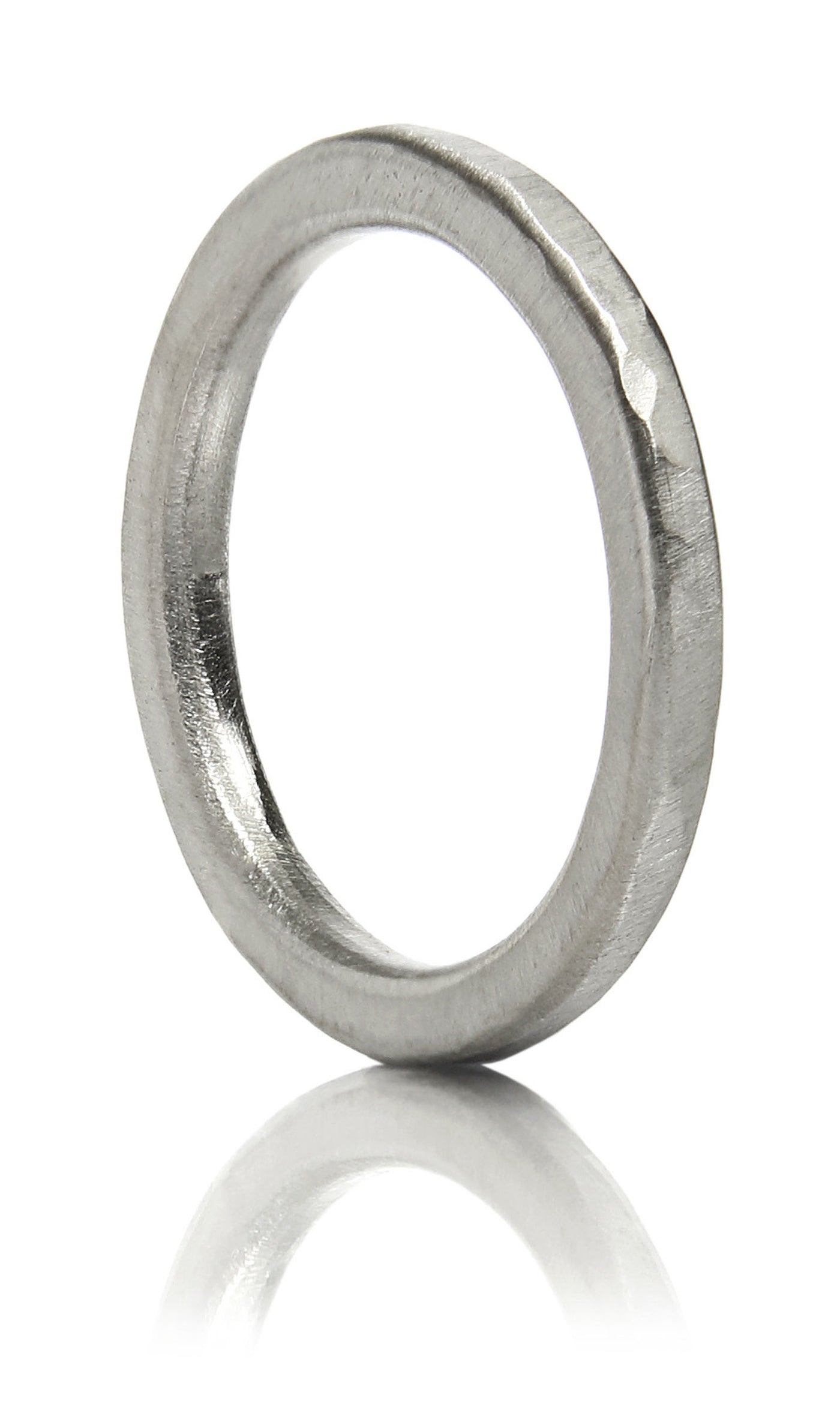14k Palladium White Gold, matte finish | Photo by Chris Patunas