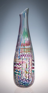 Cane Quilt Vase