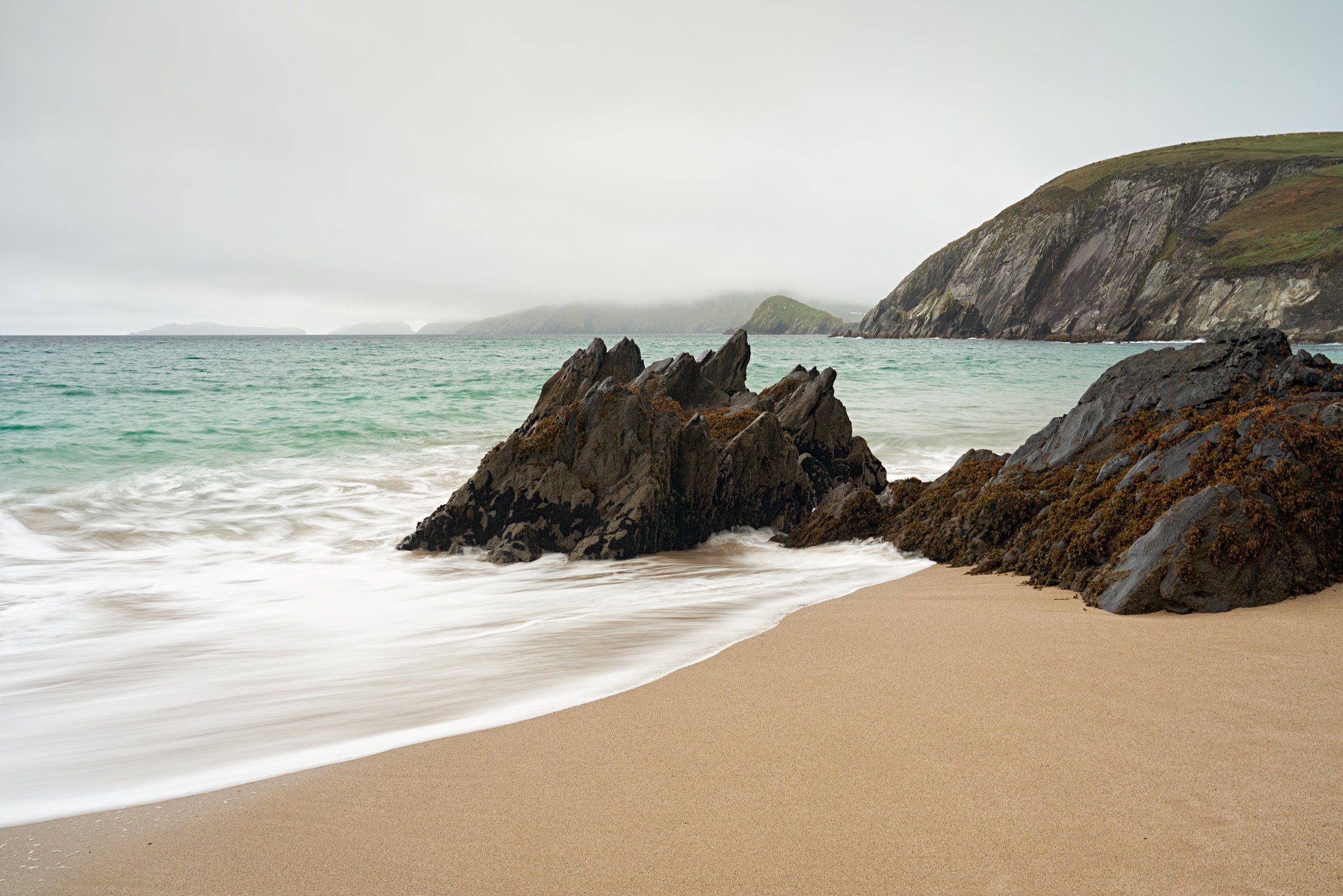 Coasts of Ireland No. 40 - Coumeenoole Strand in Color