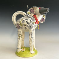 Dog in Spring