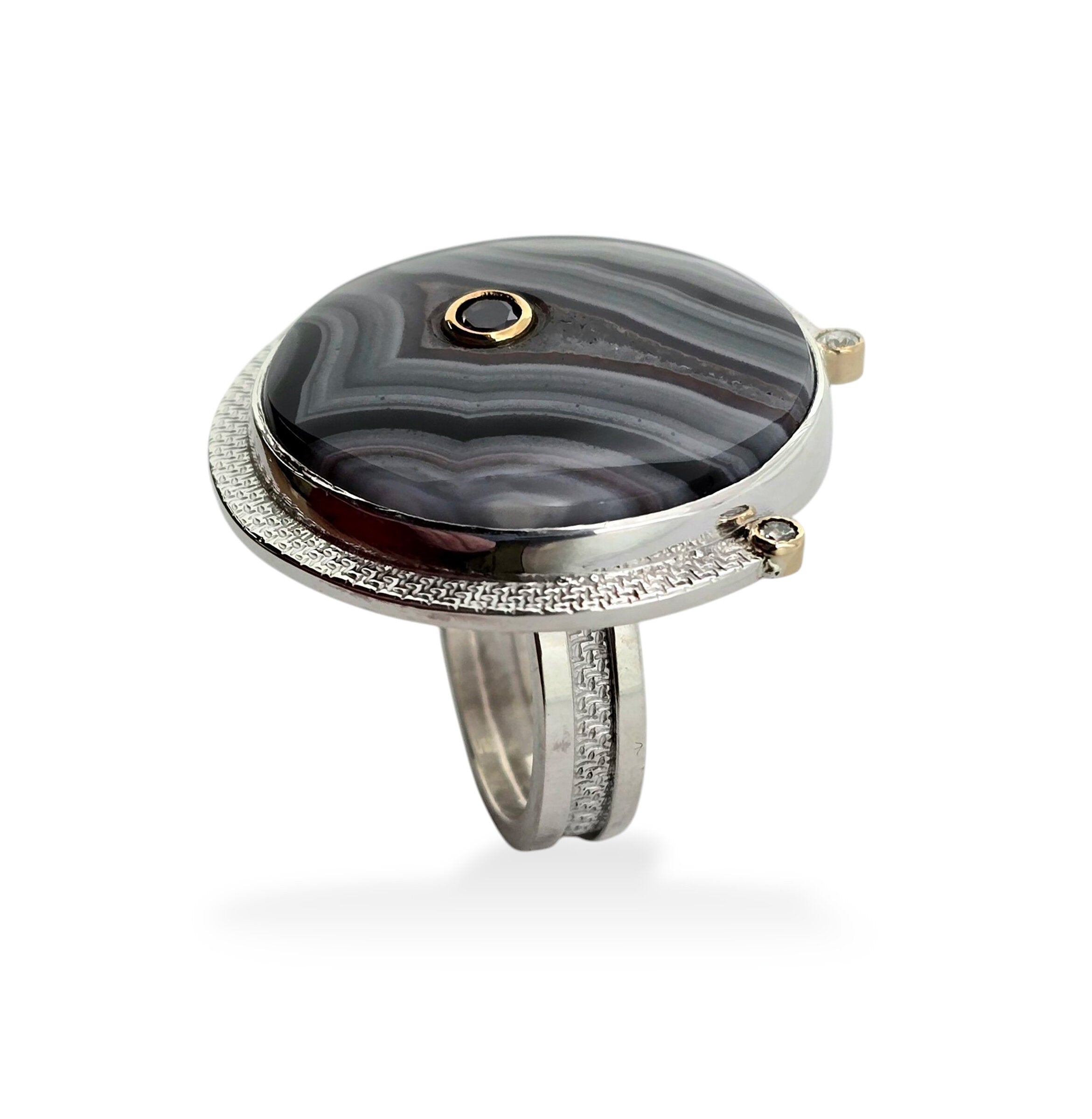 Striped Twilight Ring