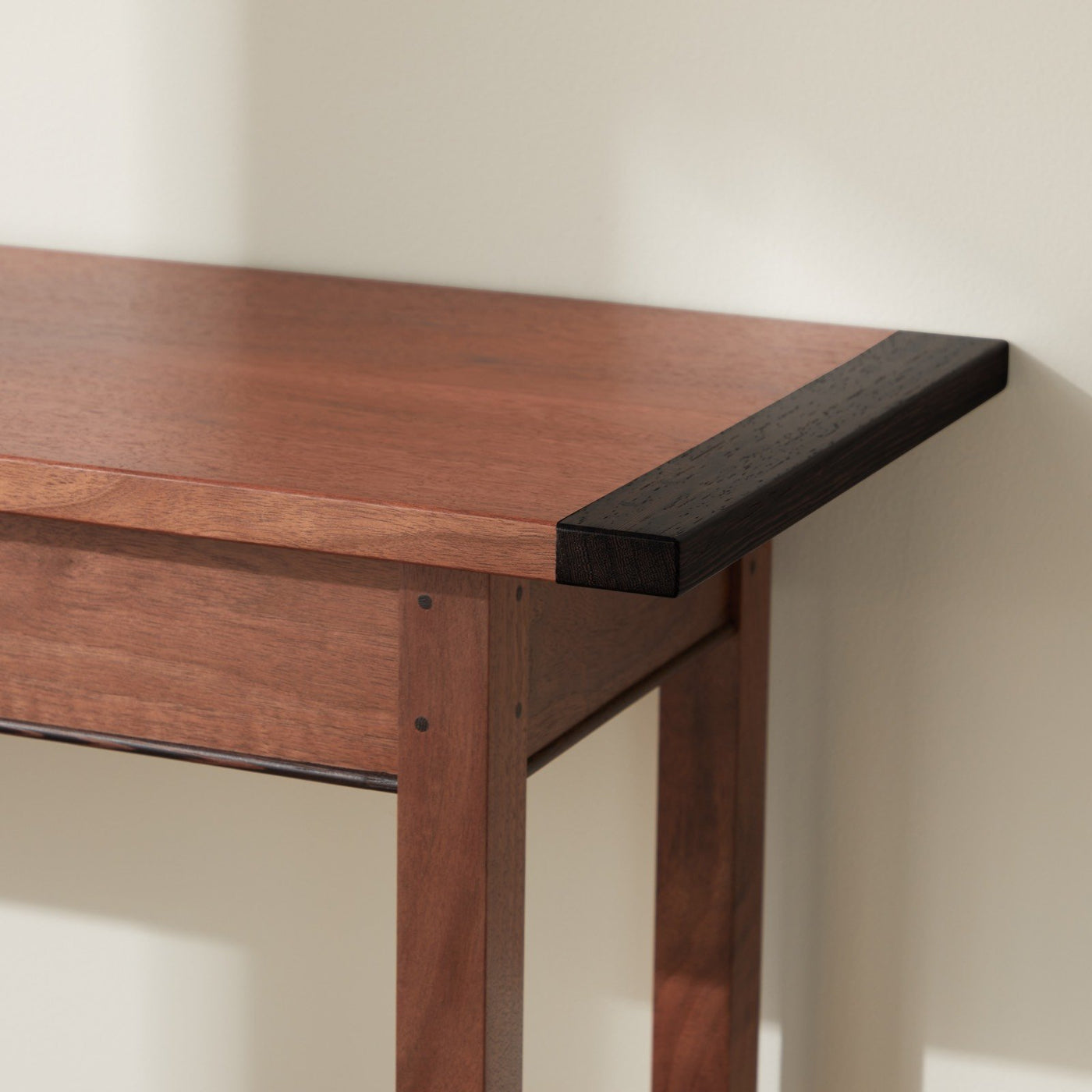 Wenge and Walnut Console Table