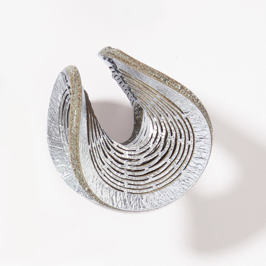 silver metallic