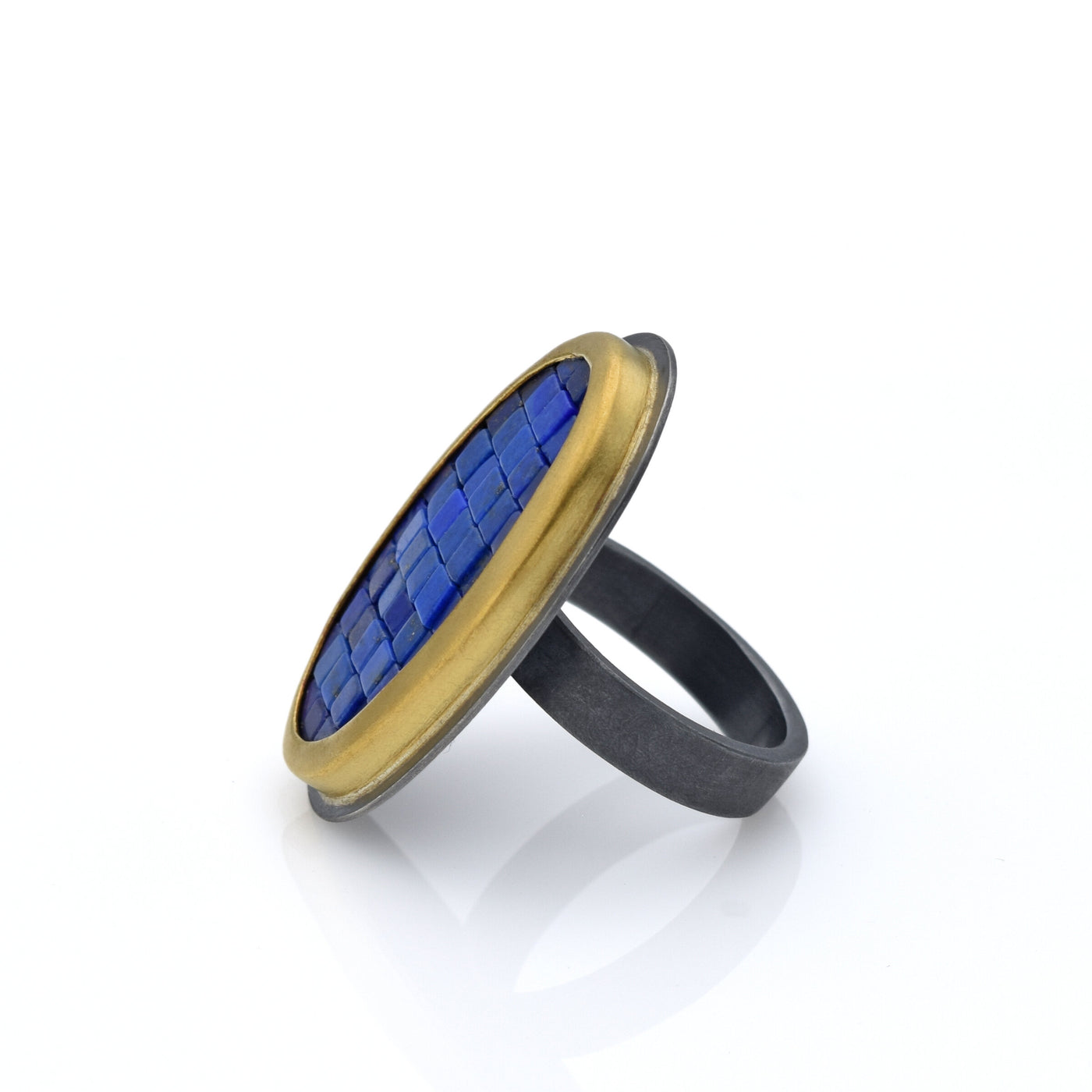 Sunlit Indigo Ring