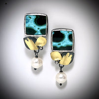 Blue Night Earrings