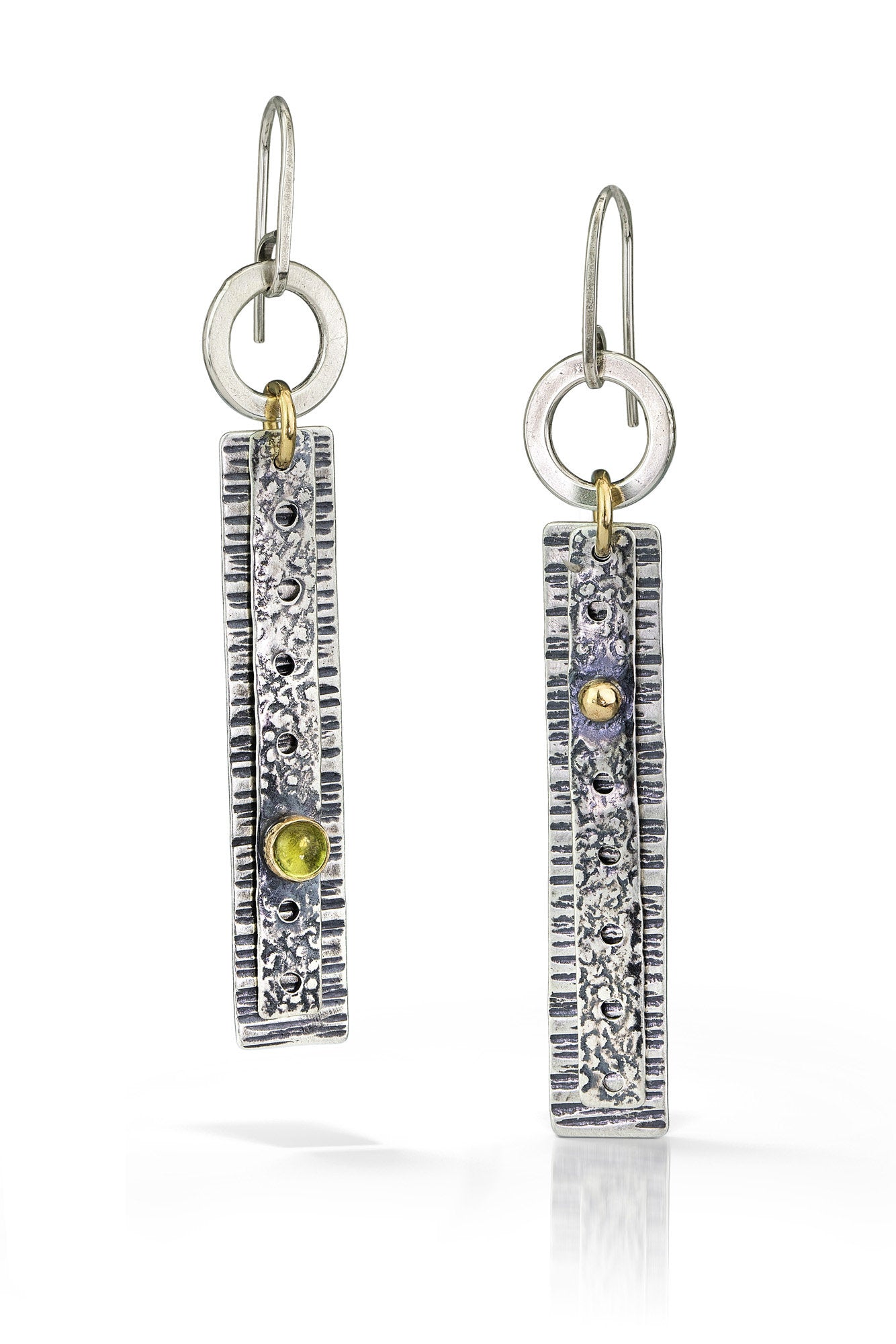 Gold, Silver & Peridot