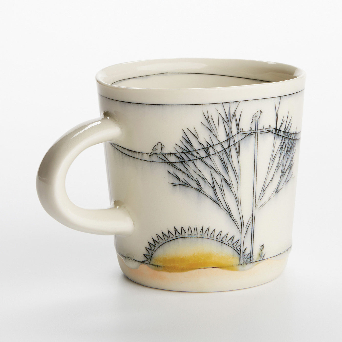 Sunset Birds Mug