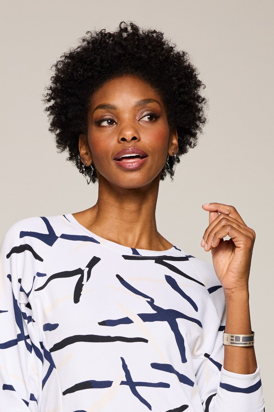 Zigzag Facet Earrings
