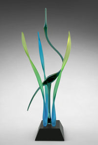 Heron in the Marsh, Emerald