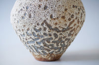 Coral Cluster Black Sea Porcelain Vessel