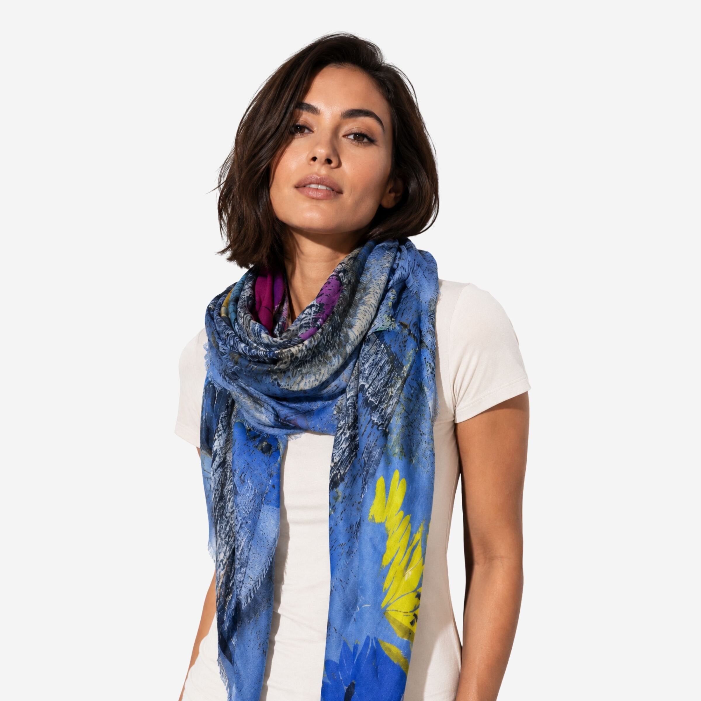 Monarch Silk Modal Scarf
