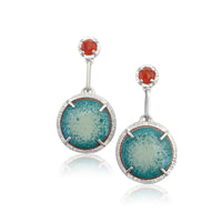 Fire & Fog Earrings