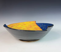 Sanded Leaf Bowl