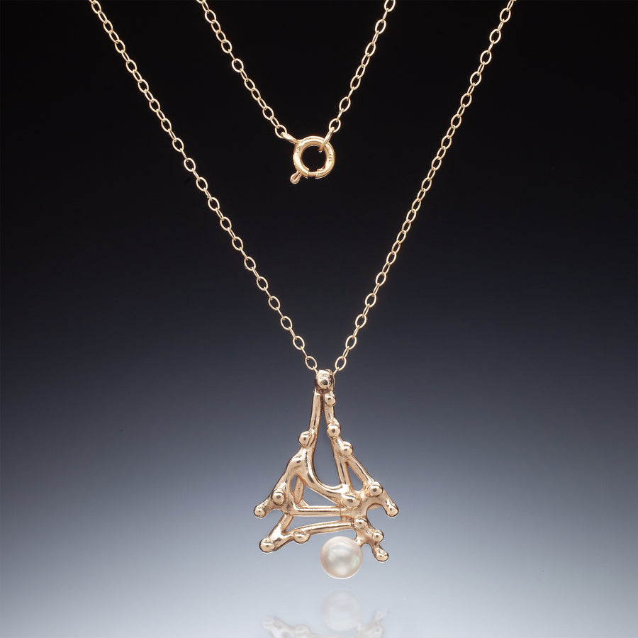 Golden Branch Necklace | Photo by Ralph Gabriner