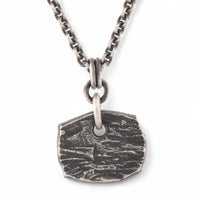 Reversible Black Diamond Pendant