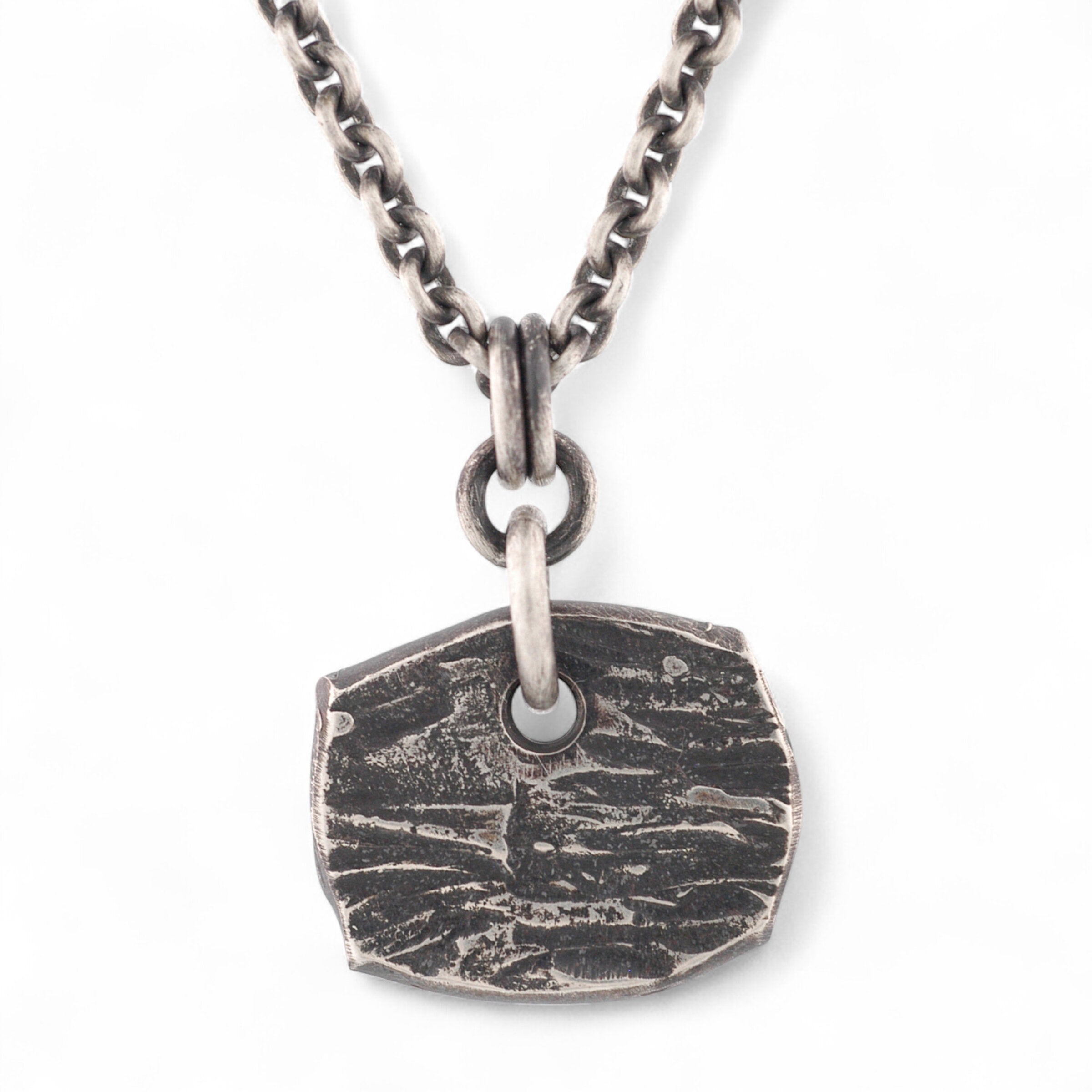 Reversible Black Diamond Pendant