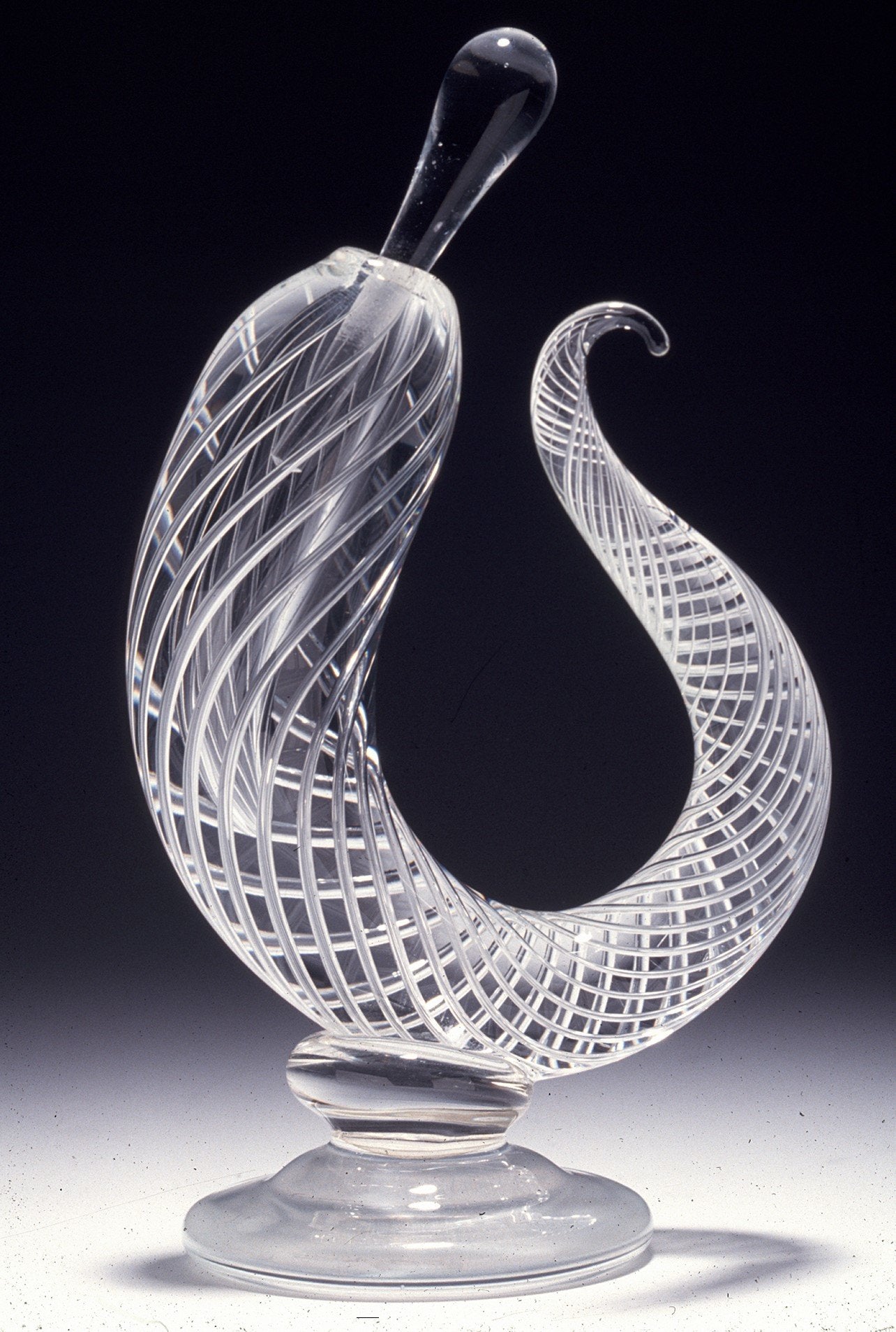 Sculptural Airtwist Perfume Bottle