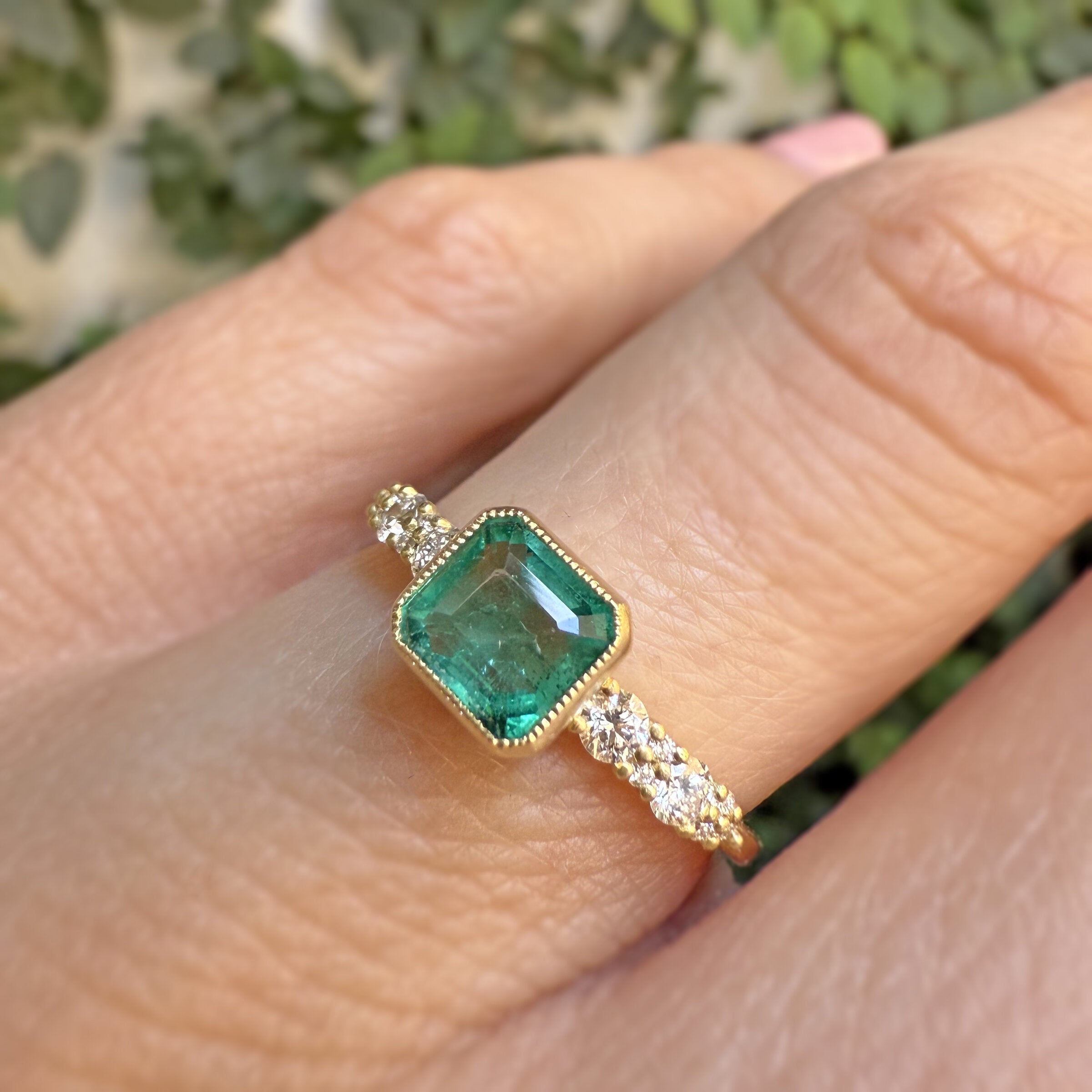 Emerald Westport Ring