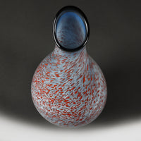 Atmospheric Azure Tall Vase