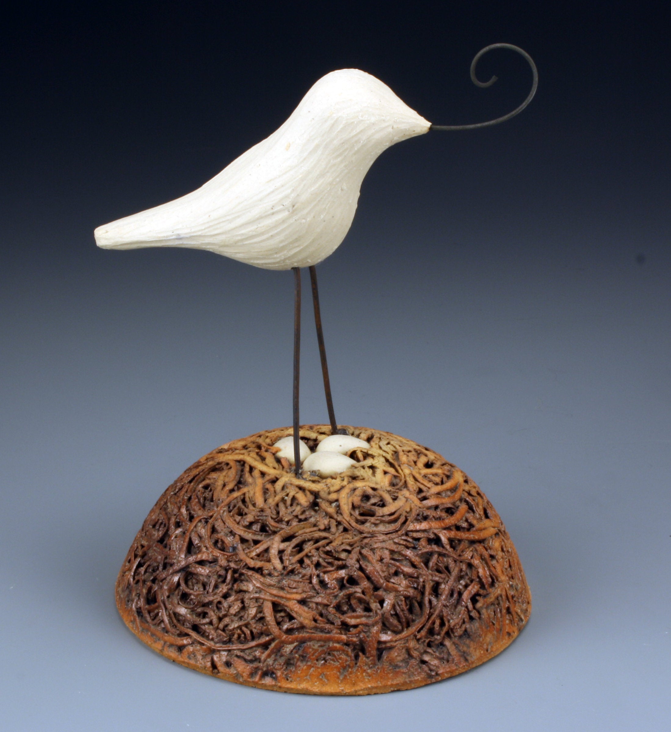Nest with Song Bird