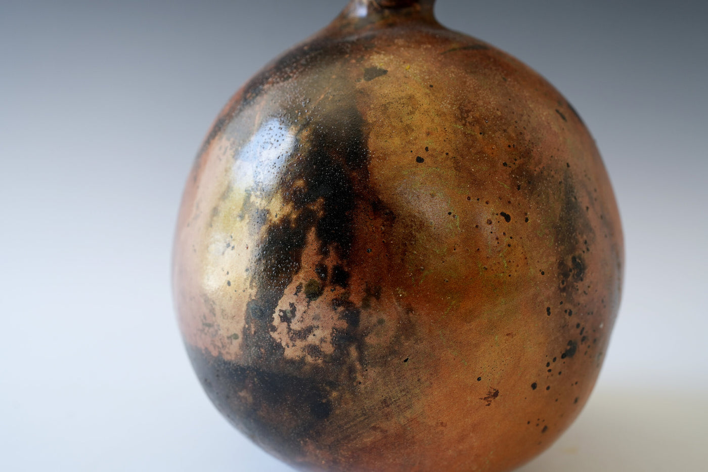 Inferno Moon Porcelain Vessel
