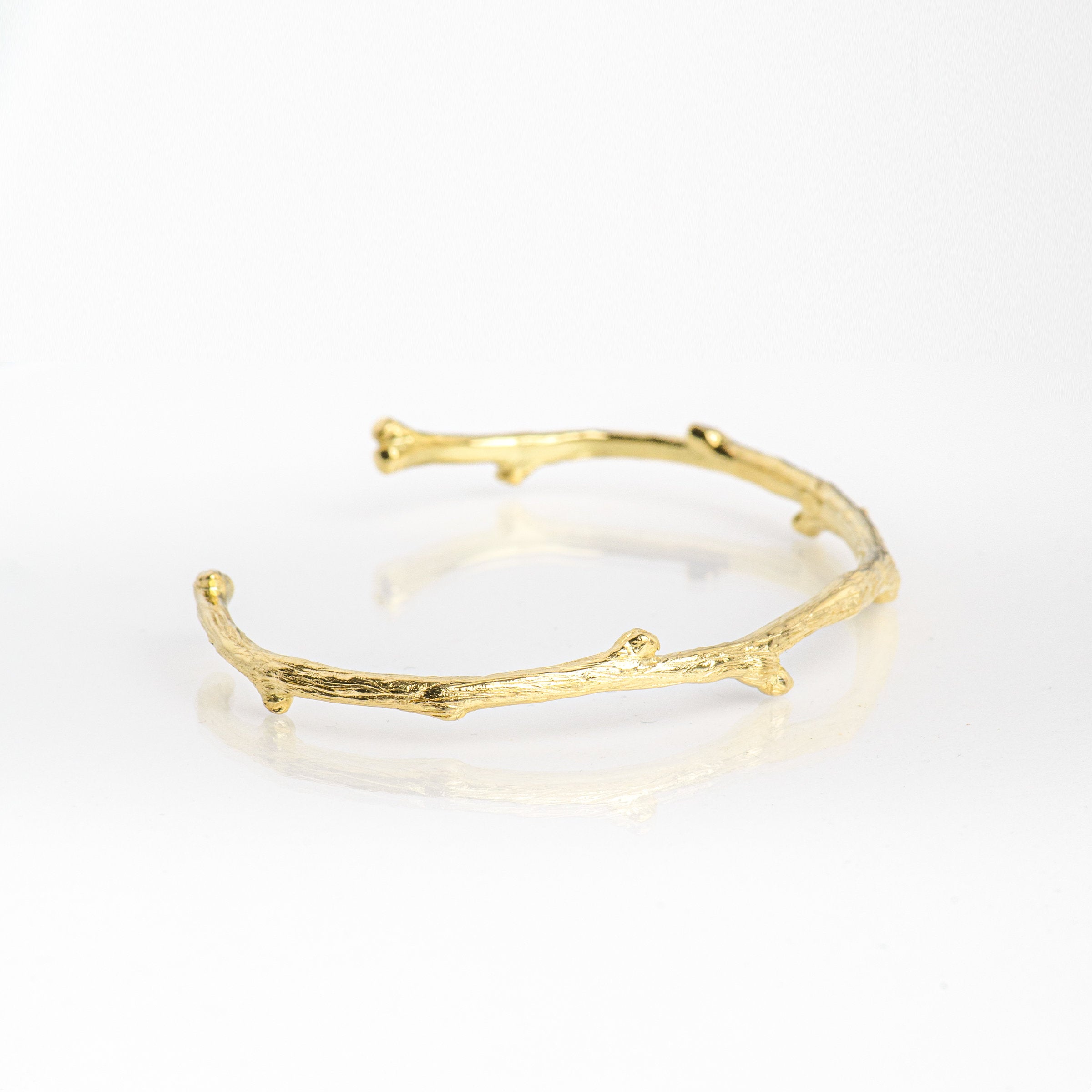 Gold Twig Bracelet