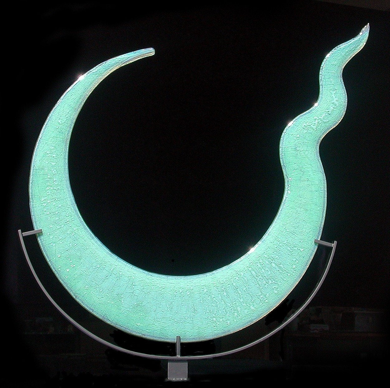 Asymmetric Celadon Crescent