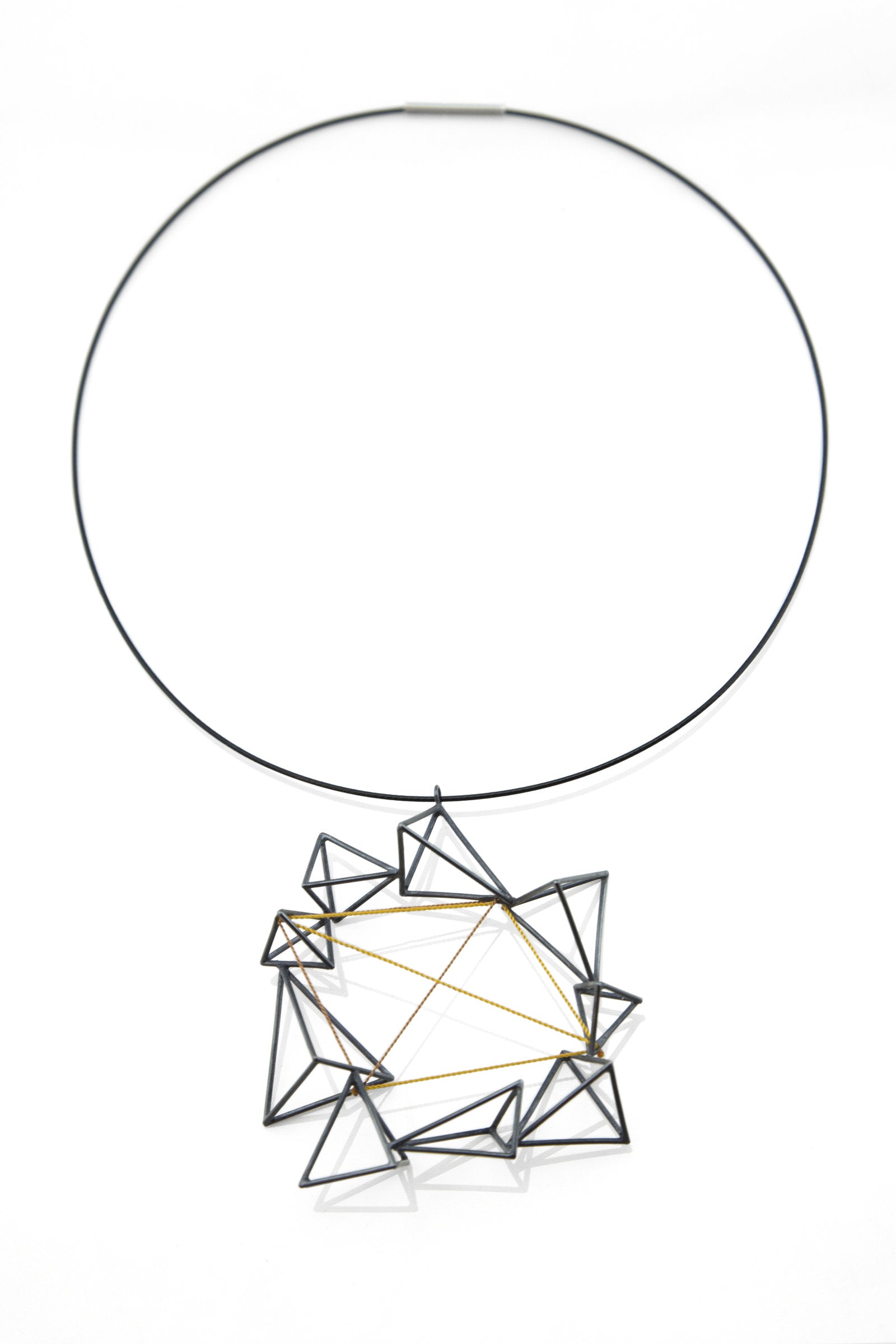 Circling Triangles Necklace
