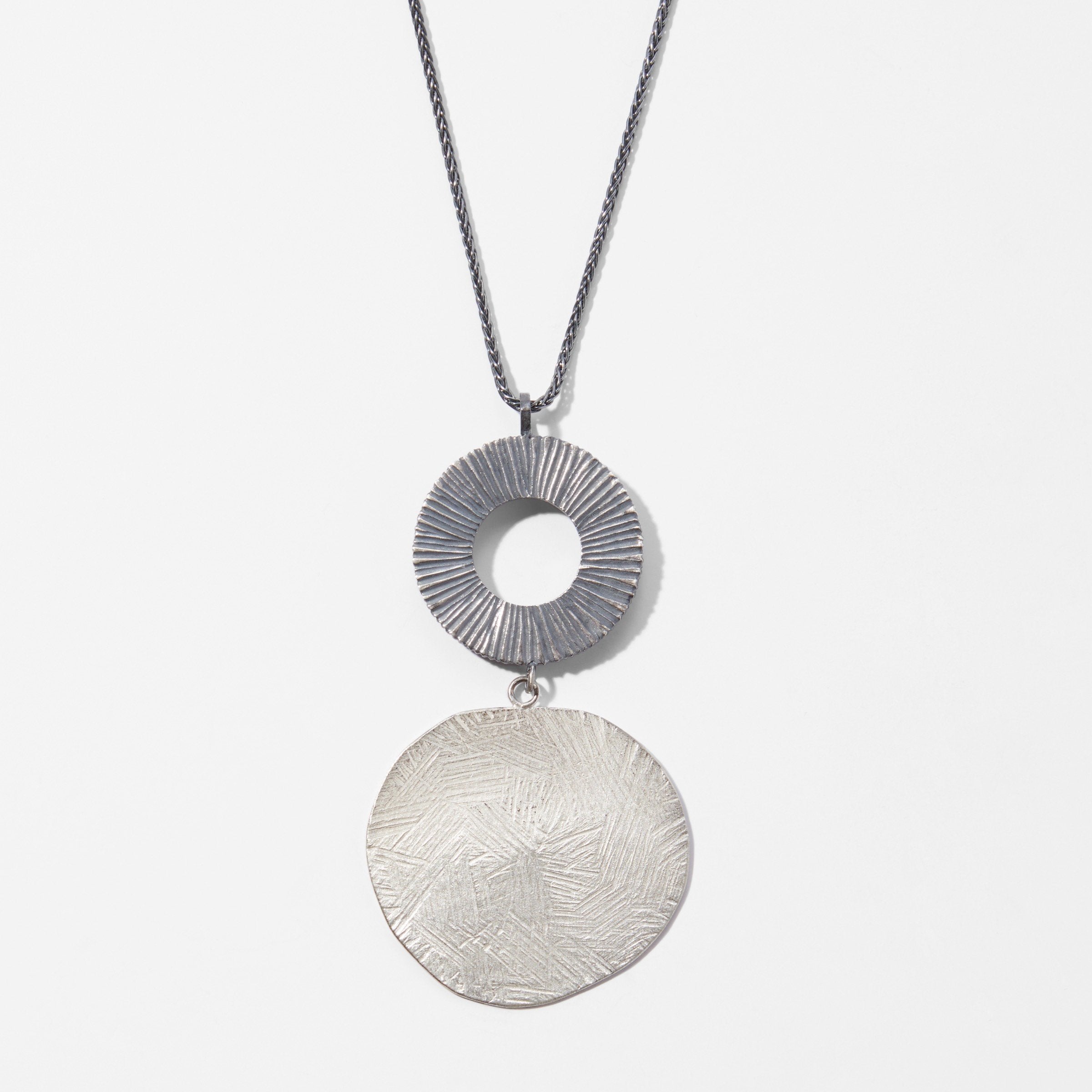 Large Two Piece Pendant Necklace
