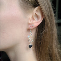 Nightfall Swirl Earrings