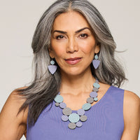 Dotted gray violet