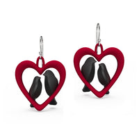 Birds in Love Earrings