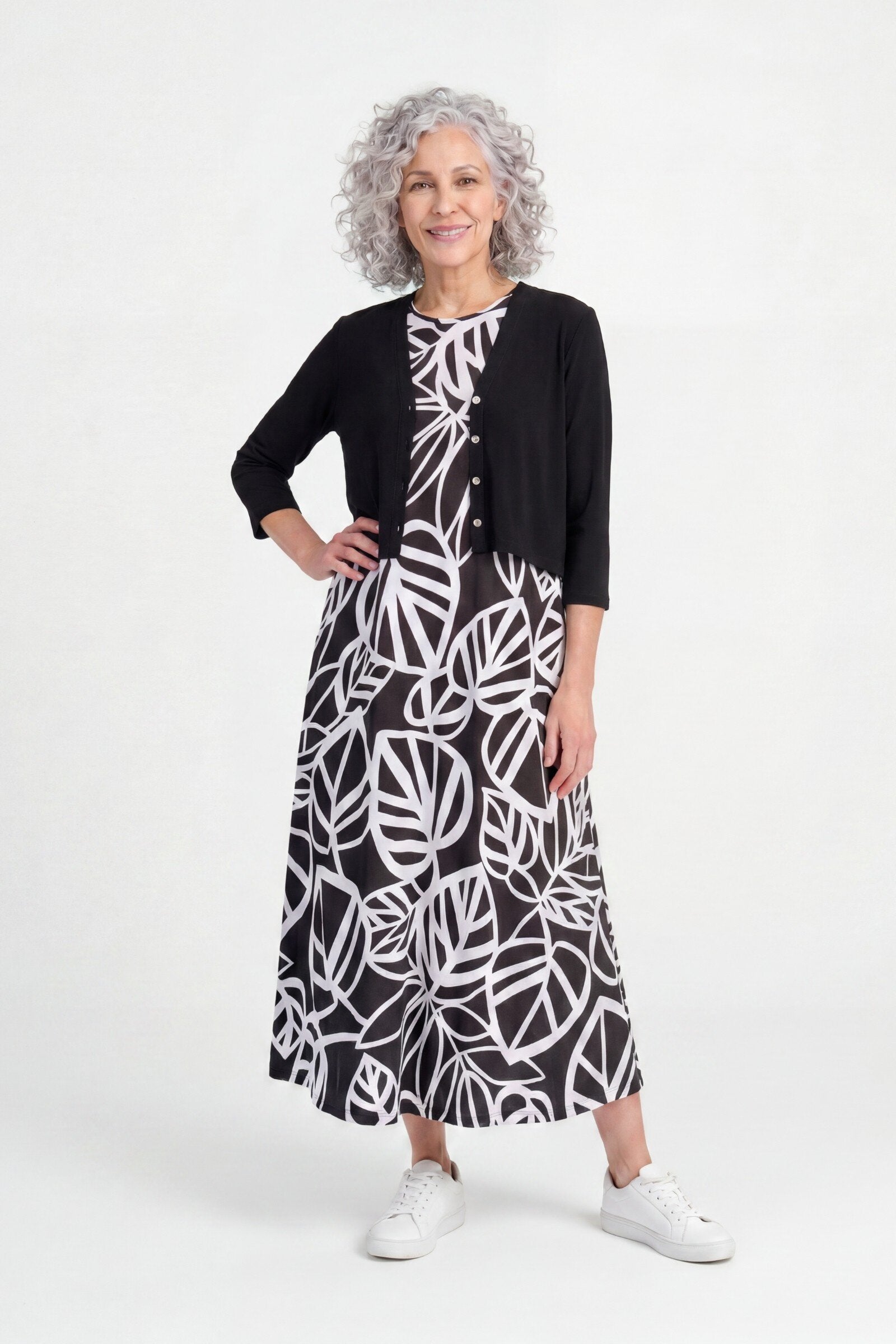 Fronda A-Line Midi Dress