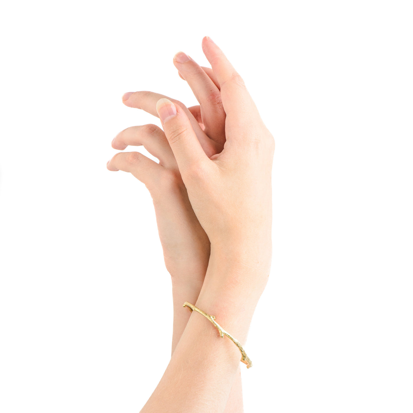 Gold Twig Bracelet