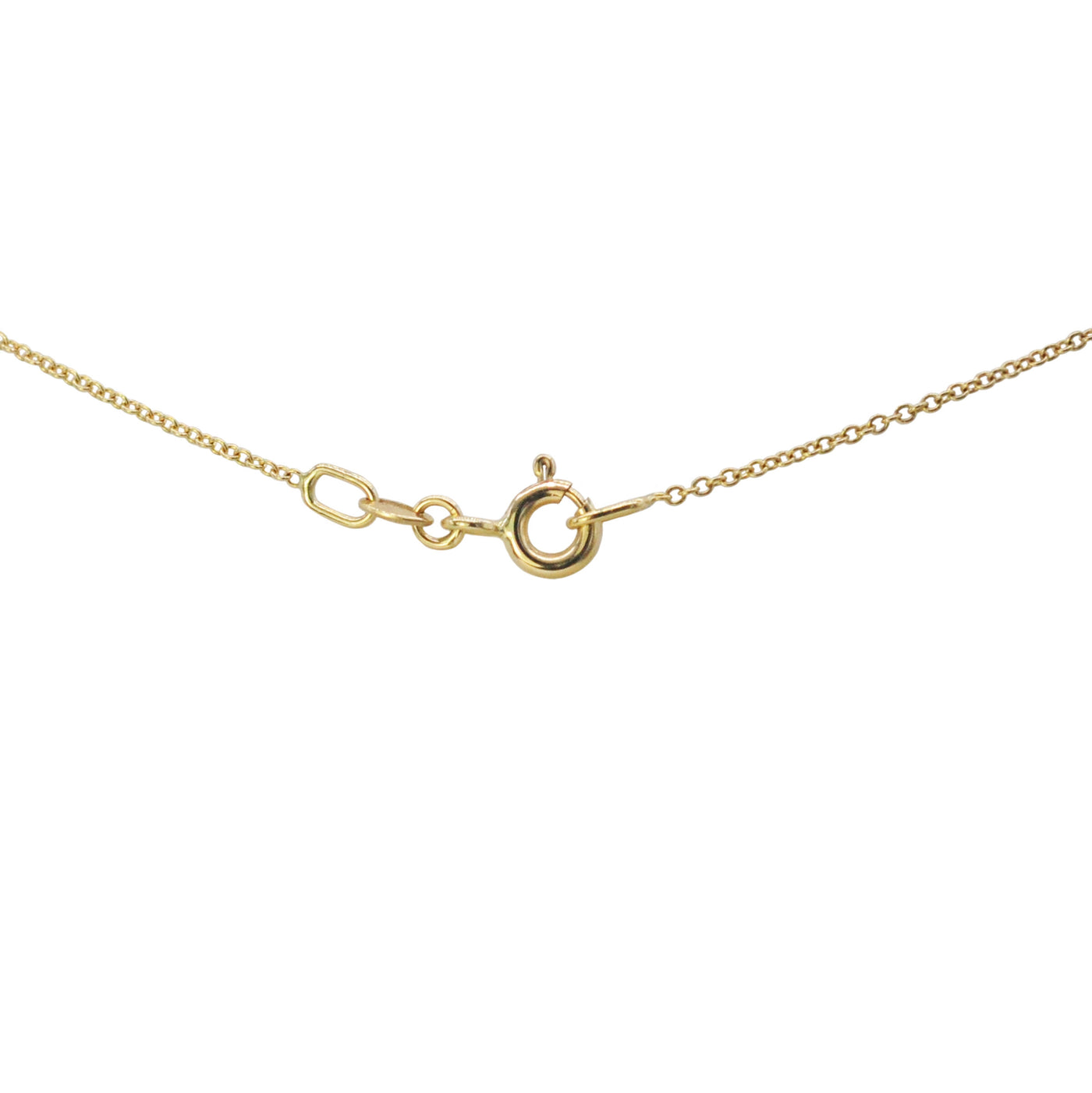 Tri-Diamond Charm Necklace
