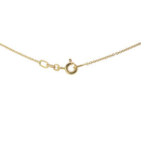 Tri-Diamond Charm Necklace