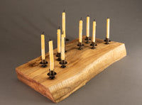Spalted Maple Menorah