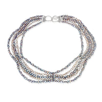 Scalloped Pearl Choker