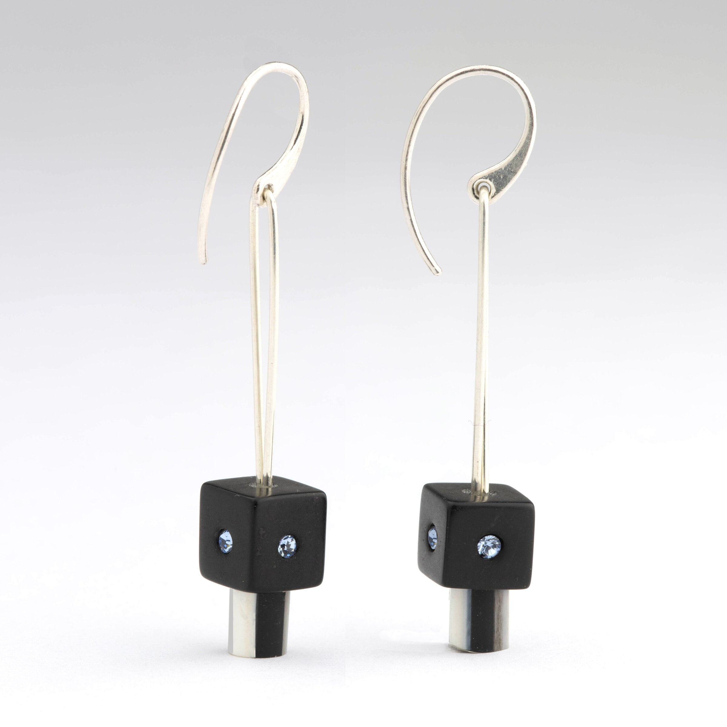 Cube Drop Earrings
