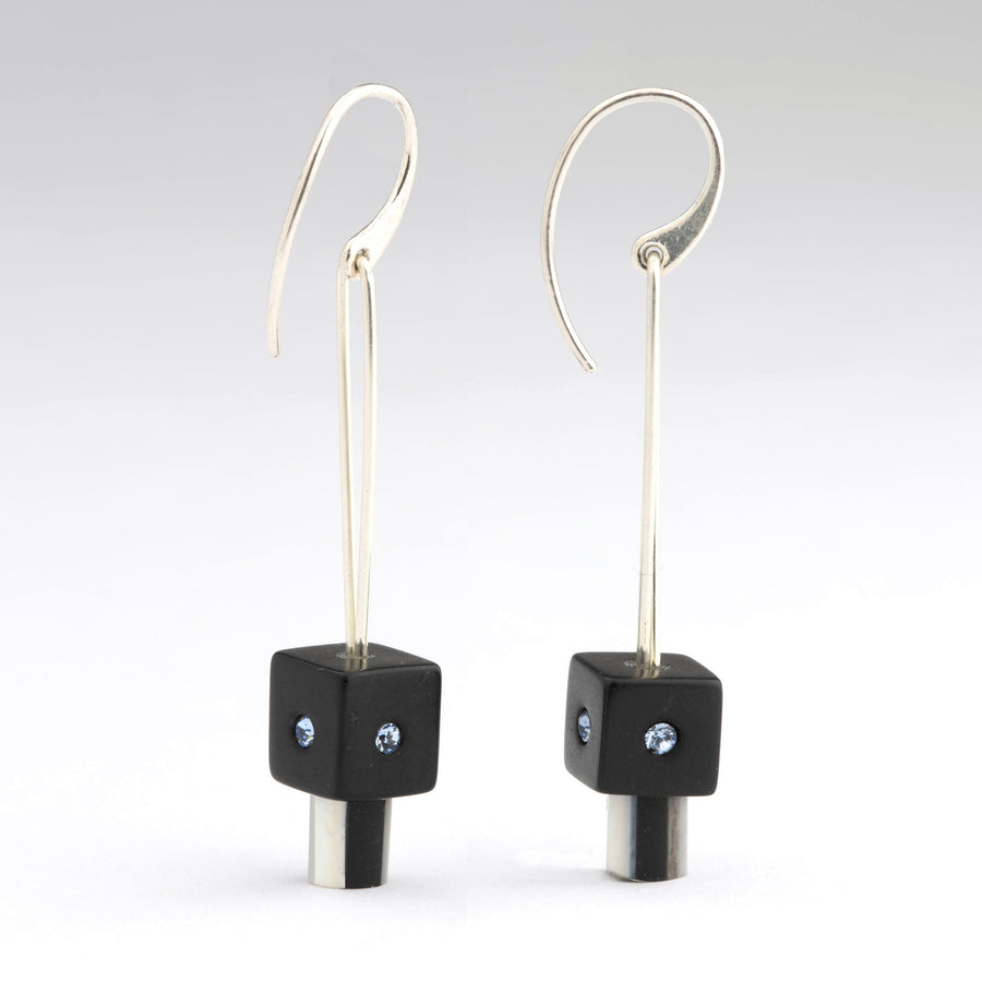 Cube Drop Earrings
