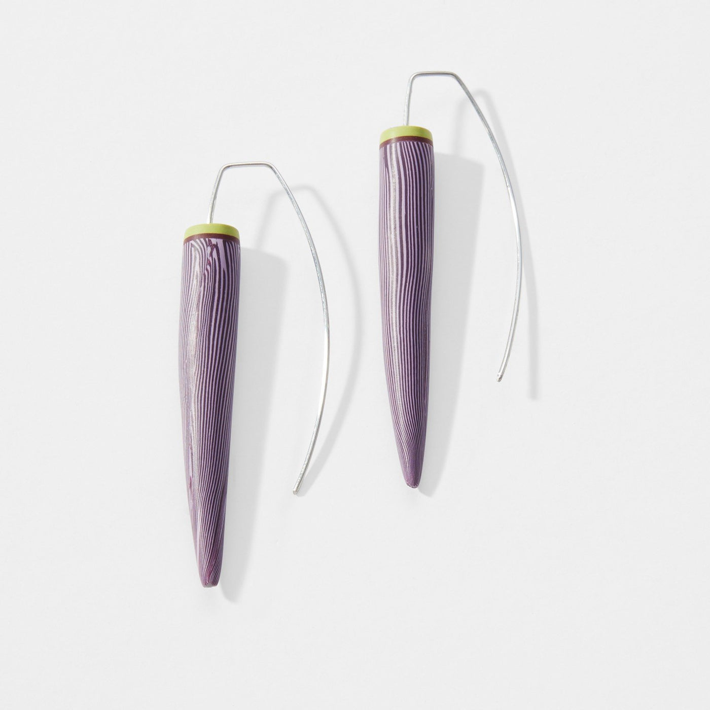 Violet Spears Earrings