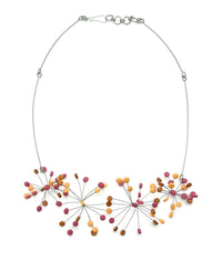 Horizontal Pom Pom Necklace