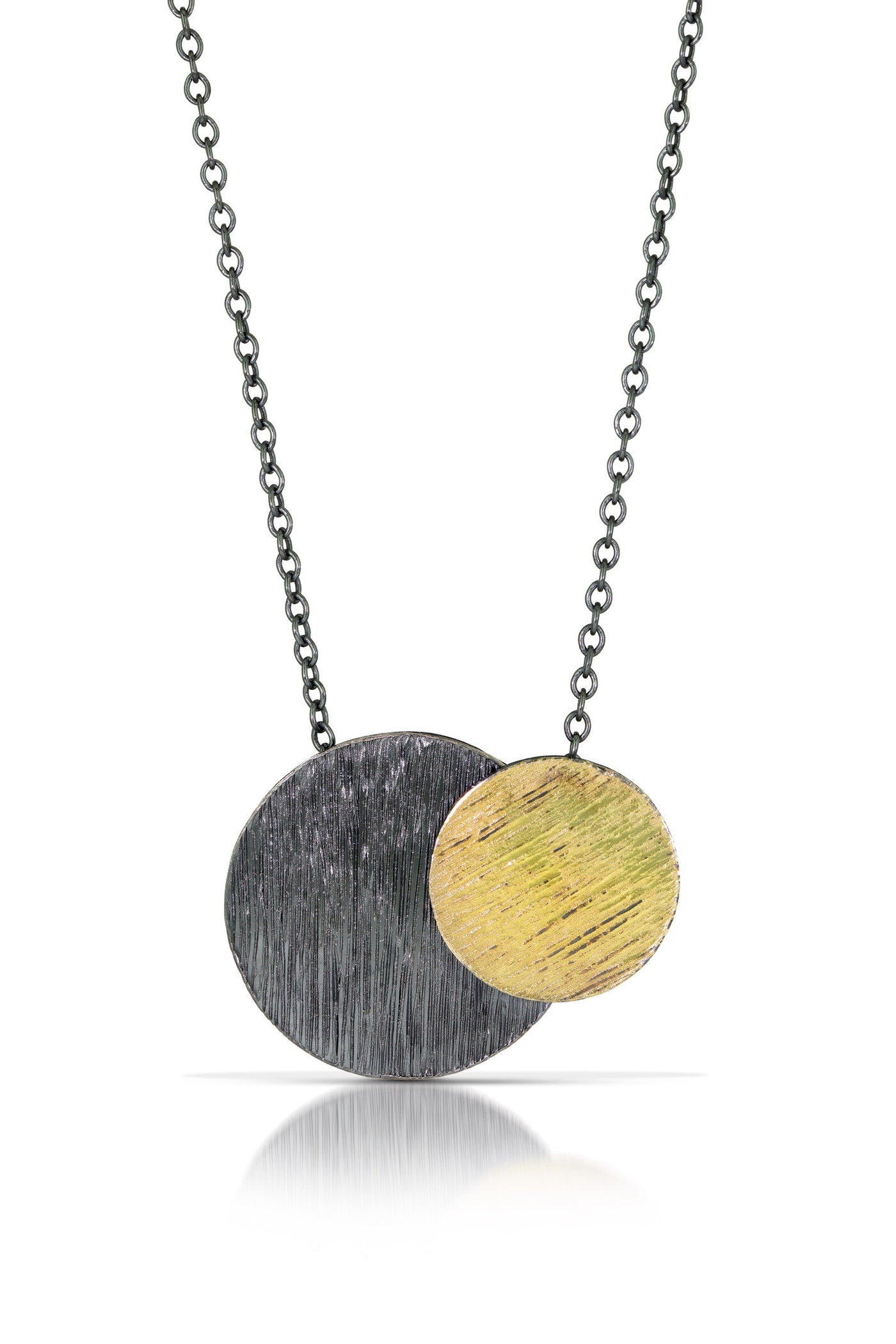 Black & Gold Eclipse Necklace